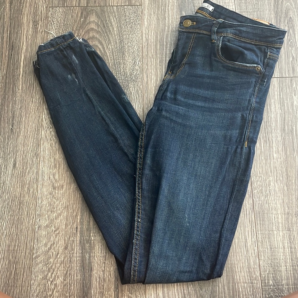 Dark wash, jeans by Zara, size 28